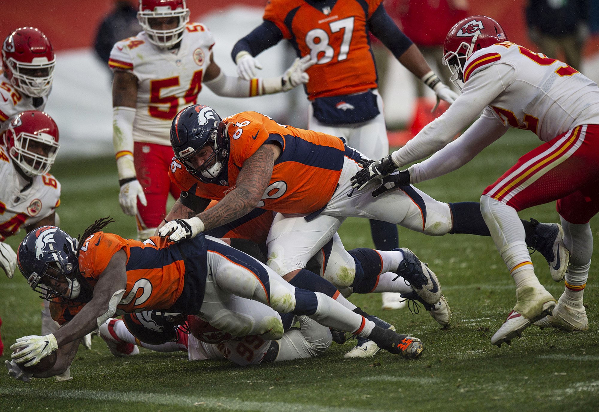 PHOTOS: Broncos lose to the Kansas City Chiefs 43-16