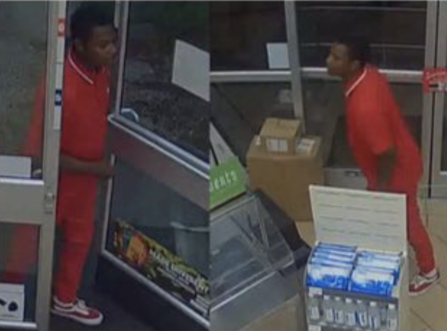 Surveillance footage of a suspect involved in an aggravated robbery in Denver on Oct. 21. (Photo courtesy of the Denver Police Department)