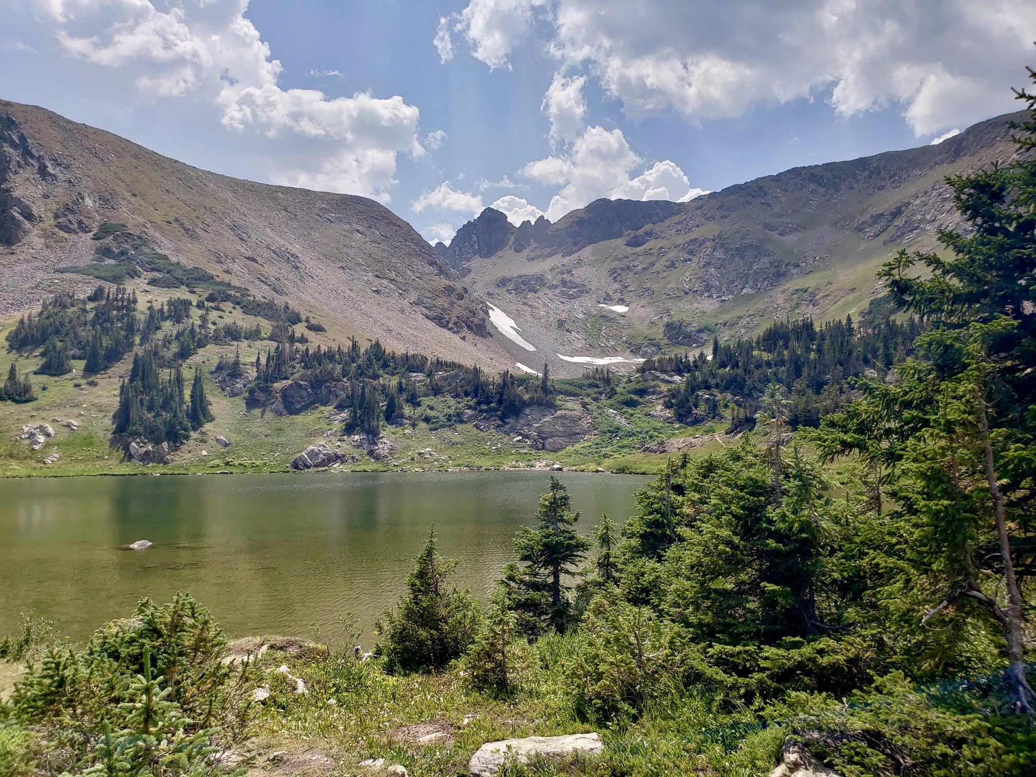 Rogers Lake in James Peak Wilderness in central Colorado. The area is named for Edwin James, who in 1820 was the first to record a climb of Pikes Peak. (Breanna Sneeringer, THE TRIBUNE)