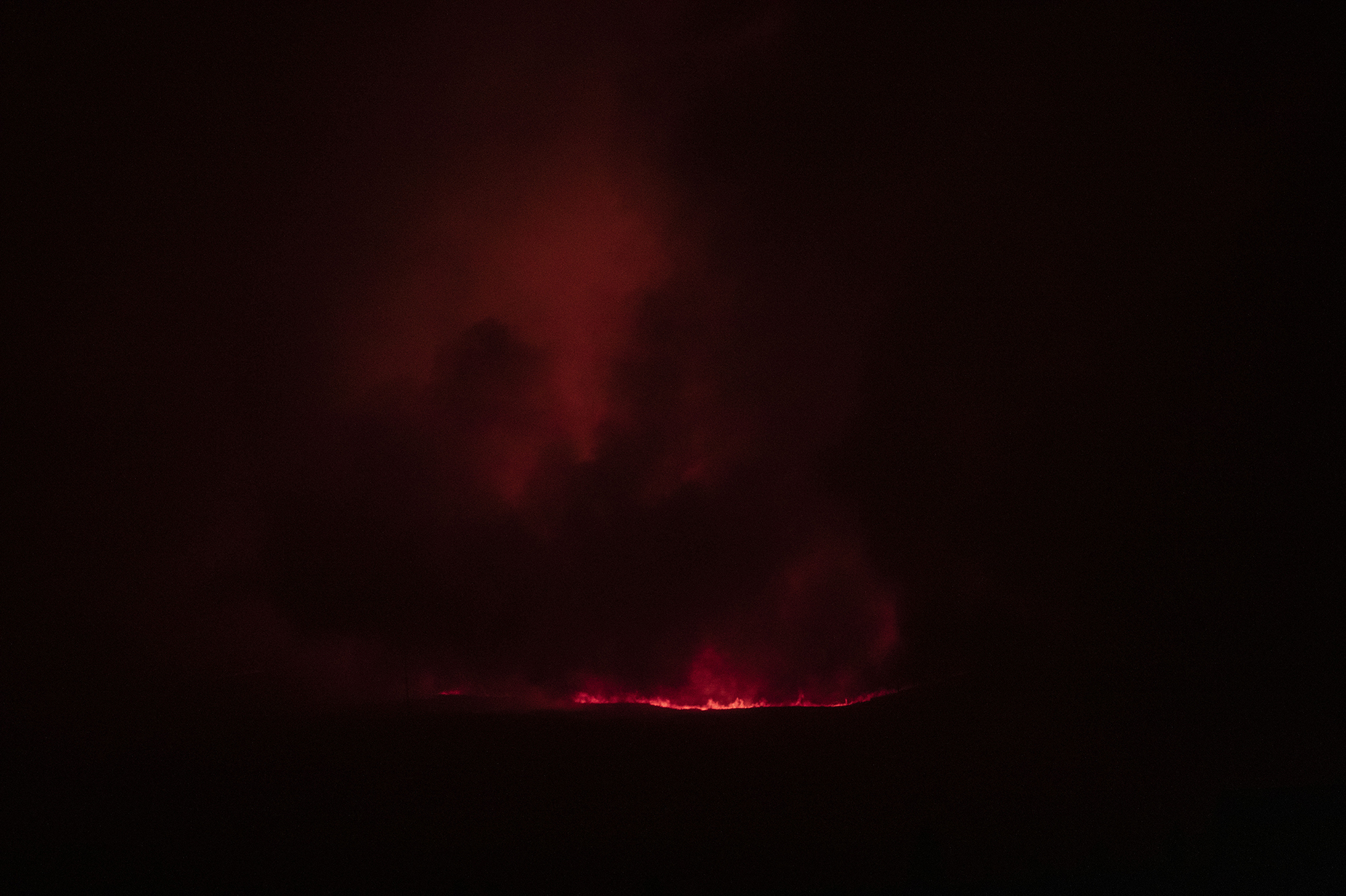 The East Troublesome fire burns near Granby in Grand County on Thursday, Oct. 22, 2020. The East Troublesome fire has grown to be the second-largest wildfire in Colorado history. (Chancey Bush/ The Gazette) (Chancey Bush The Gazette)