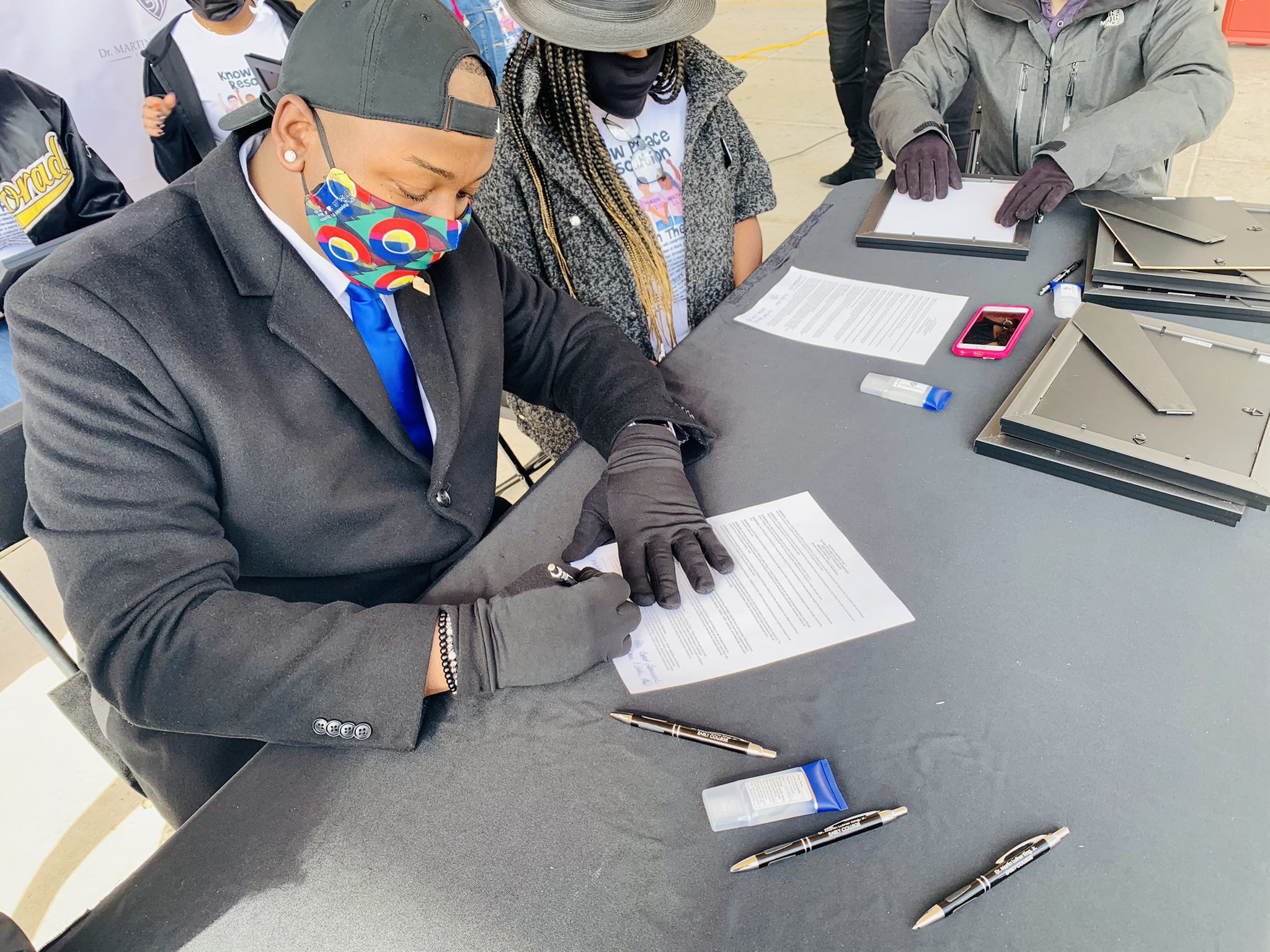 Denver school board signs student-designed resolution to implement racially equitable curriculum