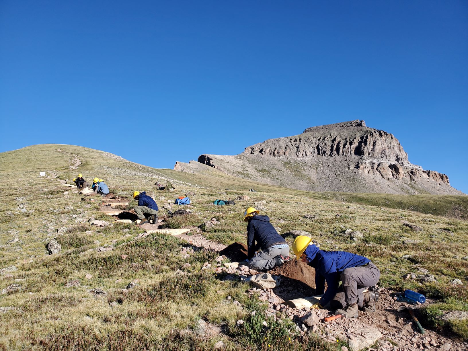 Progress made on several Colorado fourteener trails, including one on Pikes Peak