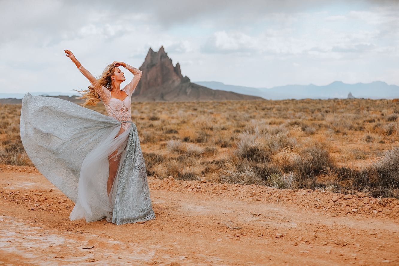 Rye wedding dress designer makes signature gowns, says call off postponement, get married now