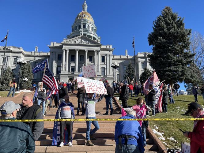 Pro-Trump rally Denver Nov. 28, 2020
