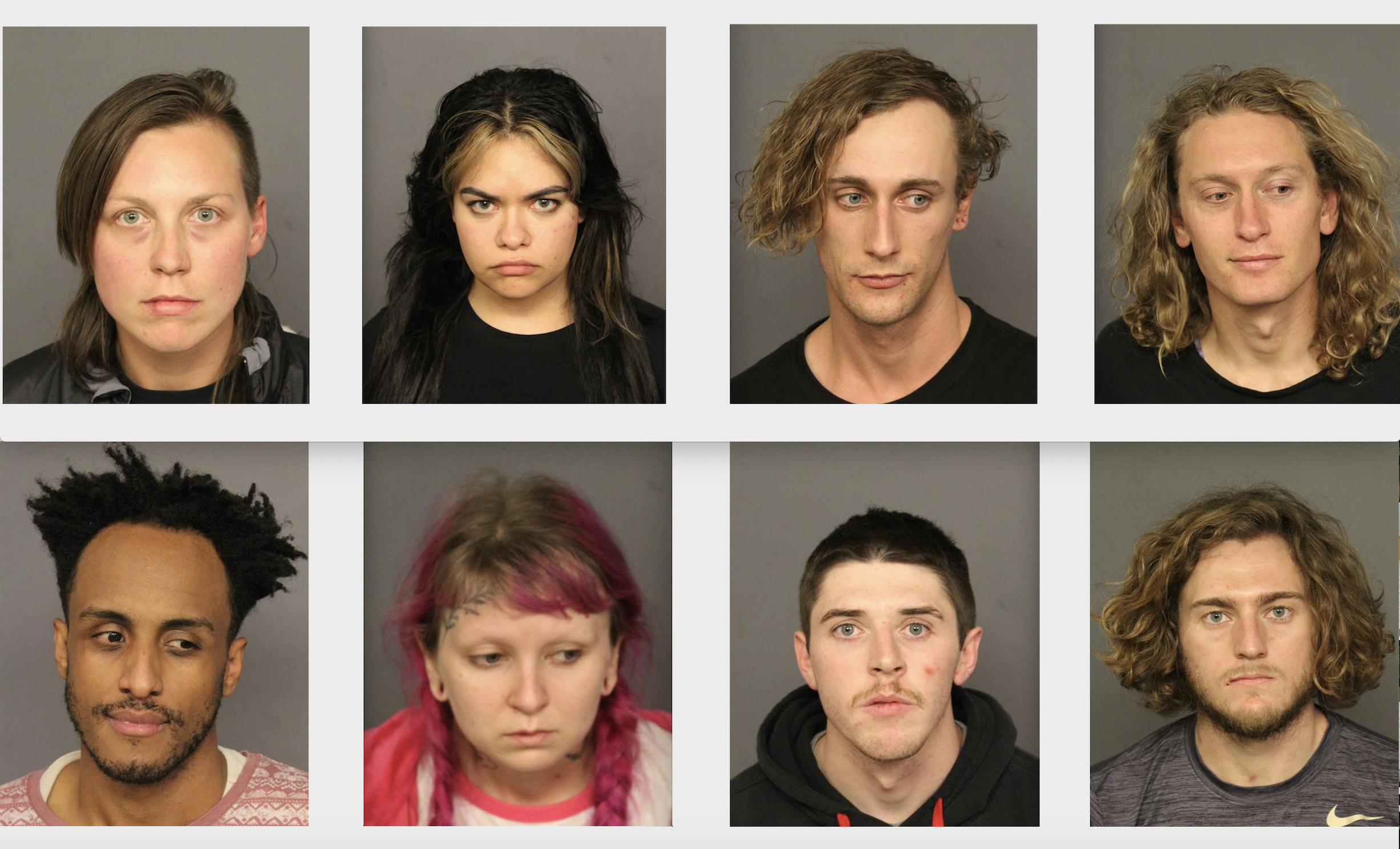 Police release identities, charges of 8 arrested in Denver protest