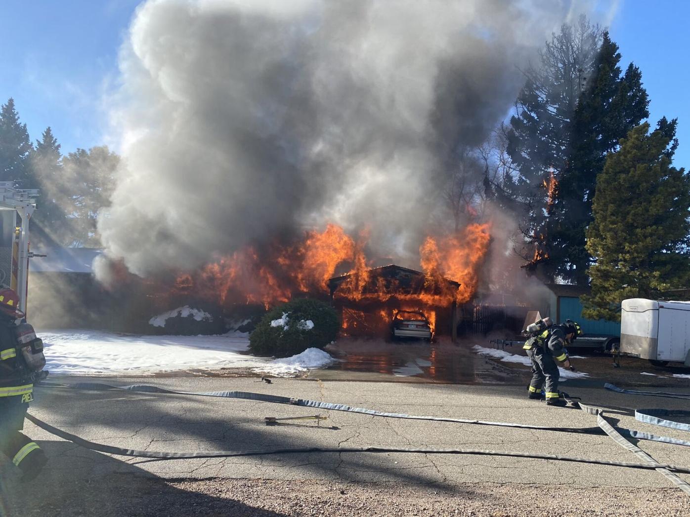 Fire severely damages Arvada home