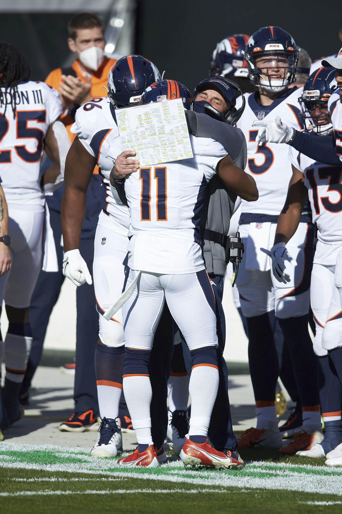 Broncos Panthers Football