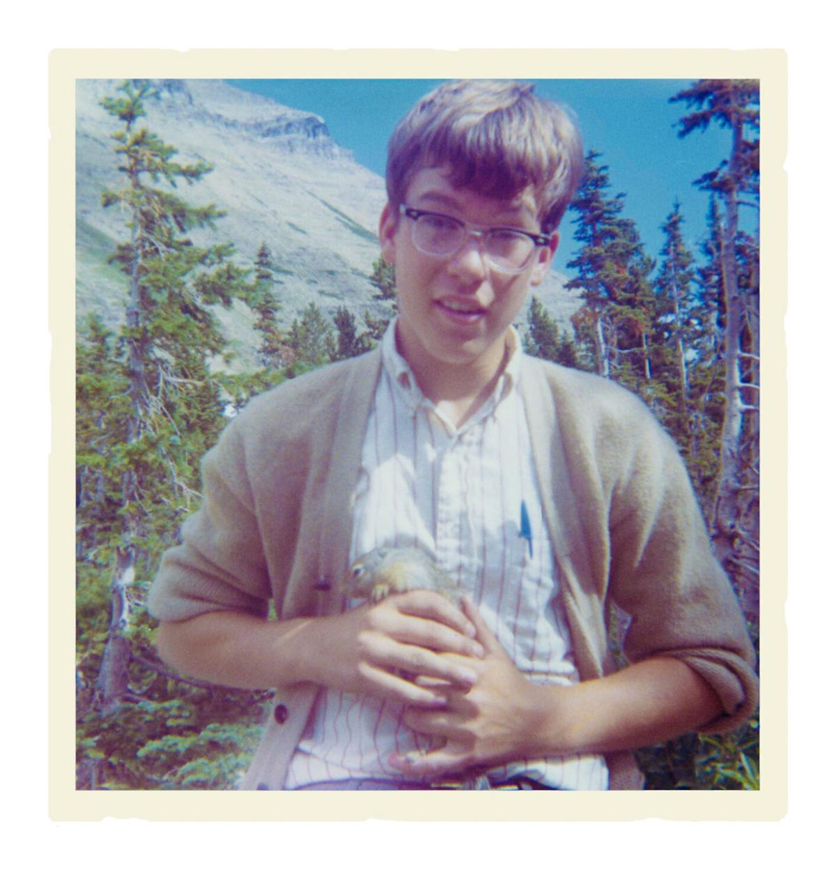 Fielder: John in Glacier National Park, 1964.jpg