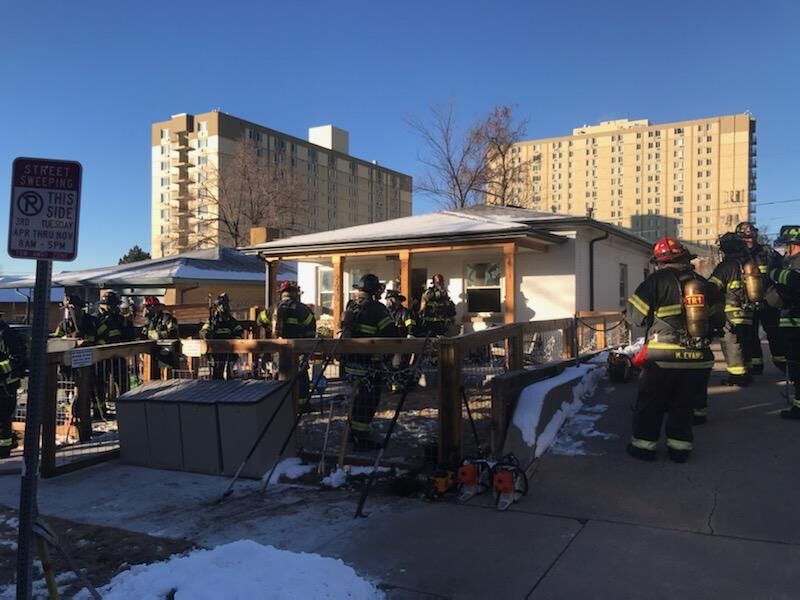 Person, dog rescued from house fire near Denver’s Sloan Lake