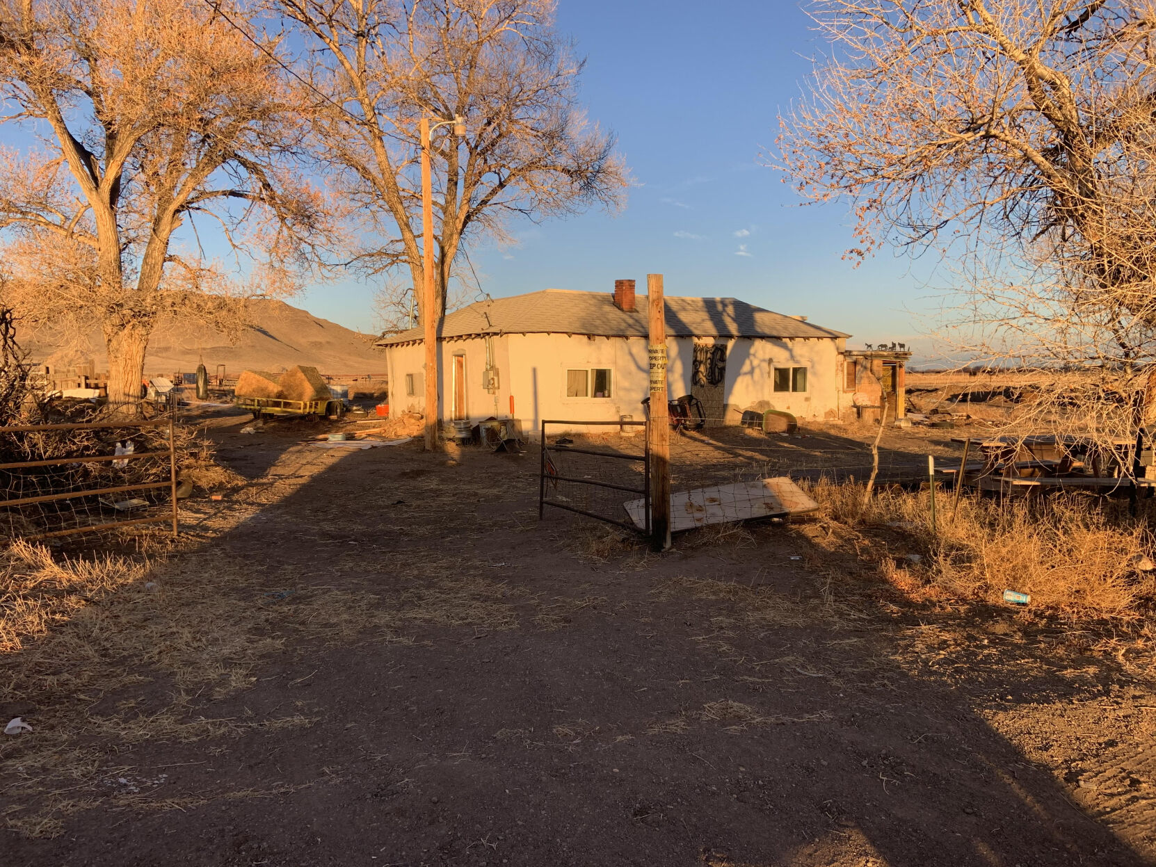 Land in Conejos County where the remains of three bodies were found. (File photo, The Gazette)