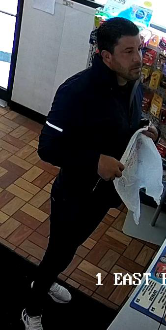 The Aurora Police Department (APD) is asking for the public's help in identifying a man accused of assaulting a store clerk who asked him to wear a face mask. (Courtesy of the Aurora Police Department)