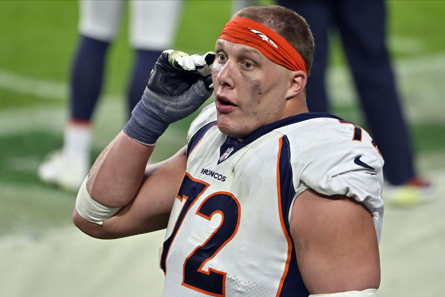 Denver Broncos left tackle Garett Bolles hoping to build off 2020 momentum