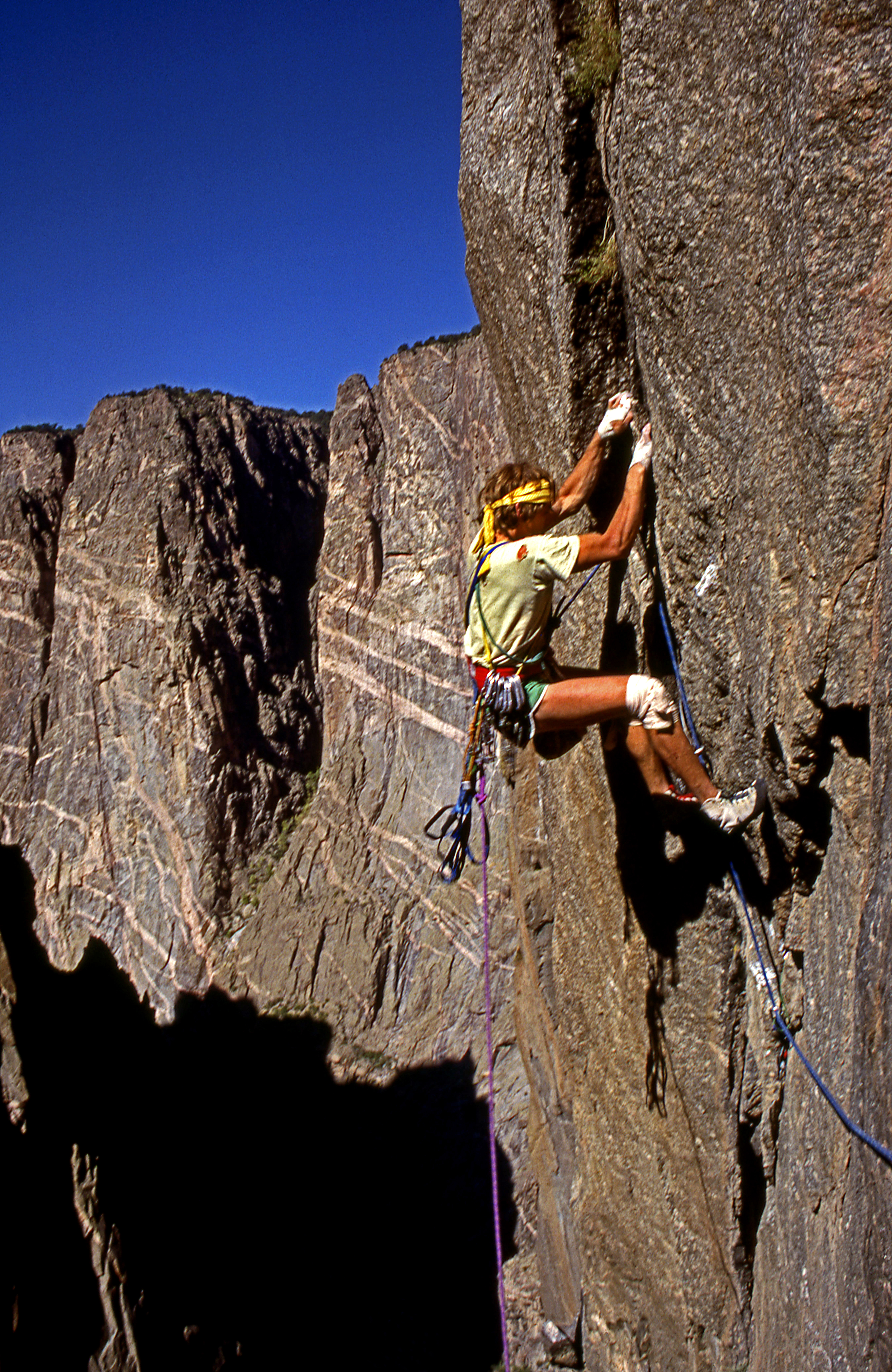 Exploring the Inner Depths of Black Canyon of the GunnisonBlack Canyon of the Gunnison is a designated wilderness area in Colorado, which means outdoor recreationists must obtain a permit for any activities during both day or overnight trips. The ruggedness of the Black Canyon offers opportunities for rock climbing and hiking, and the Gunnison River offers kayaking, fishing, and rafting. Be warned, the remote terrain can be very dangerous.Photo by Peter Gallagher.