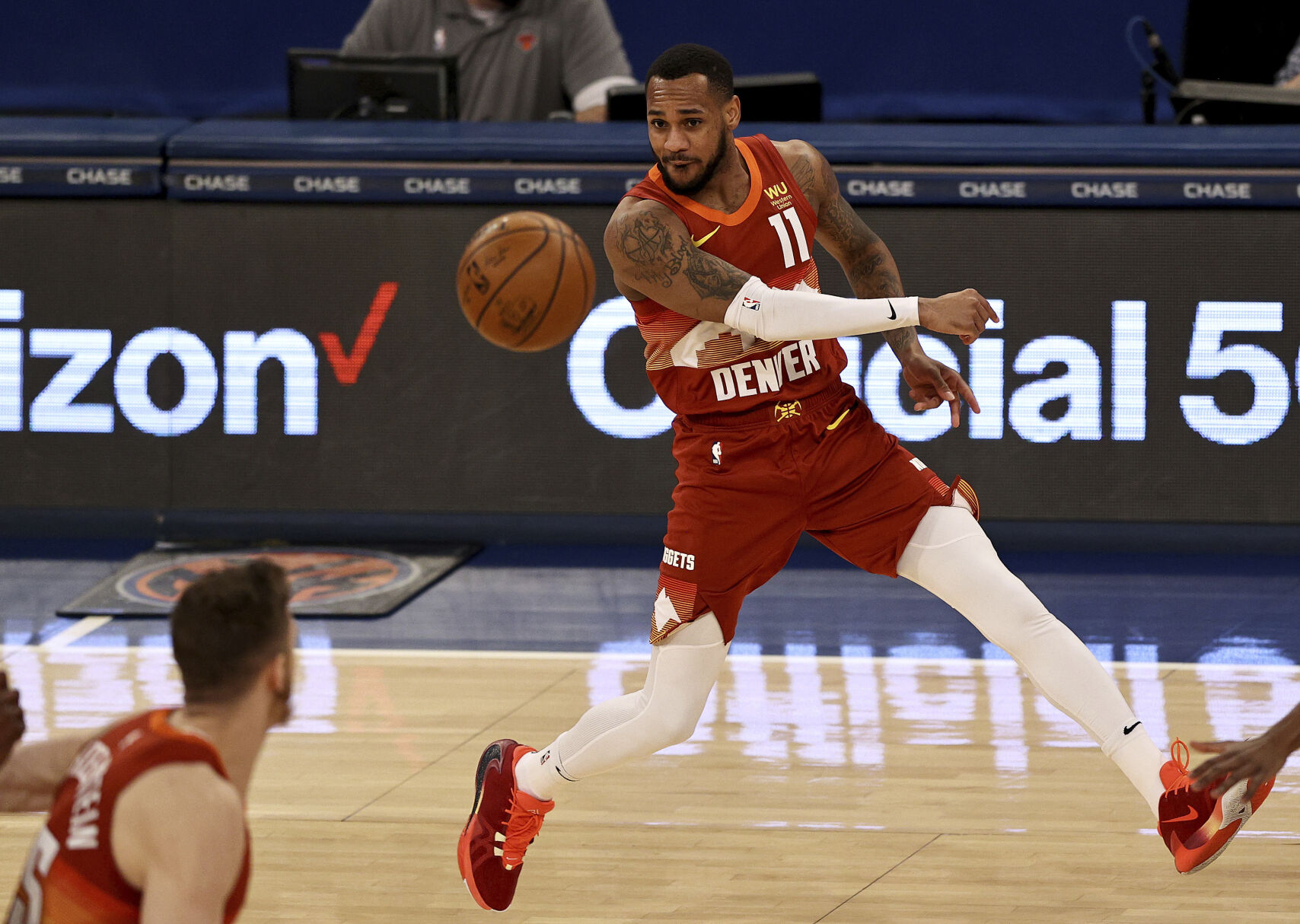 Denver Nuggets’ defense, bench deliver win over New York Knicks