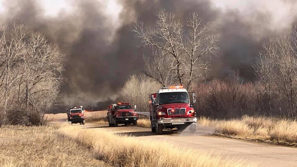 Wildfire burns at Colorado wildlife area, evacuation lifted