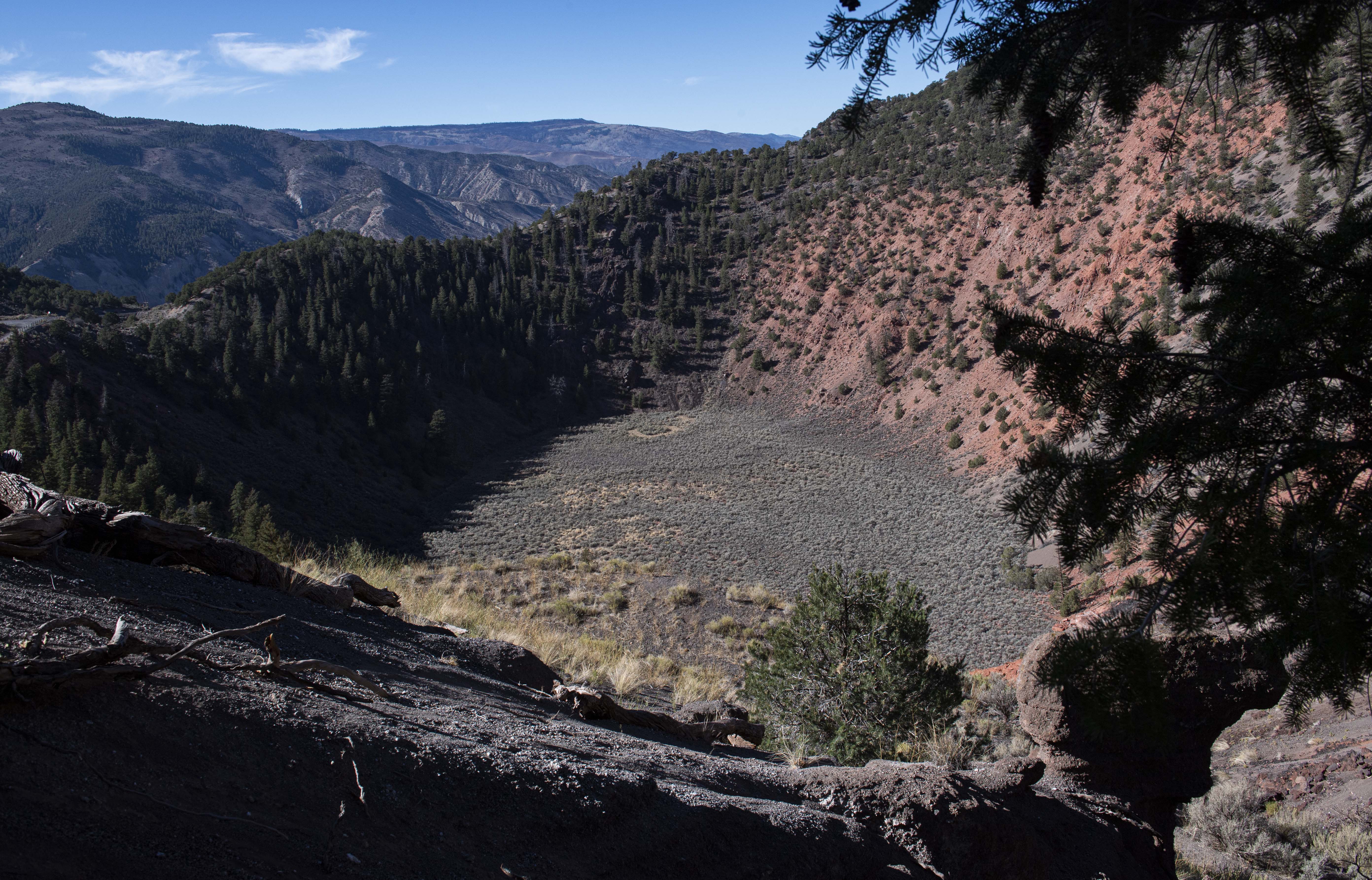 3. Dotsero Crater SiteSplit up the four-hour drive from Morrison to the next stop on this road trip by swinging the Dotsero Crater site. This is where Colorado’s only active volcano is found. It most recently erupted several thousand years ago, making it one of the youngest eruptions in the continental United States.Photo Credit: Christian Murdock, The Gazette.