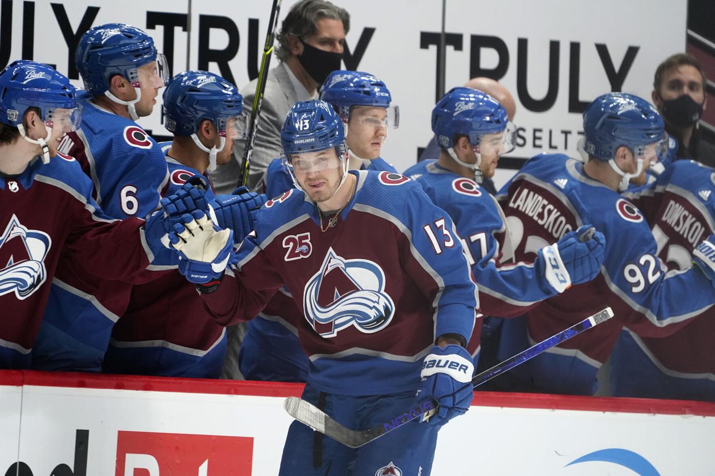 Colorado Avalanche lay it on San Jose Sharks in 7-3 win at Ball Arena