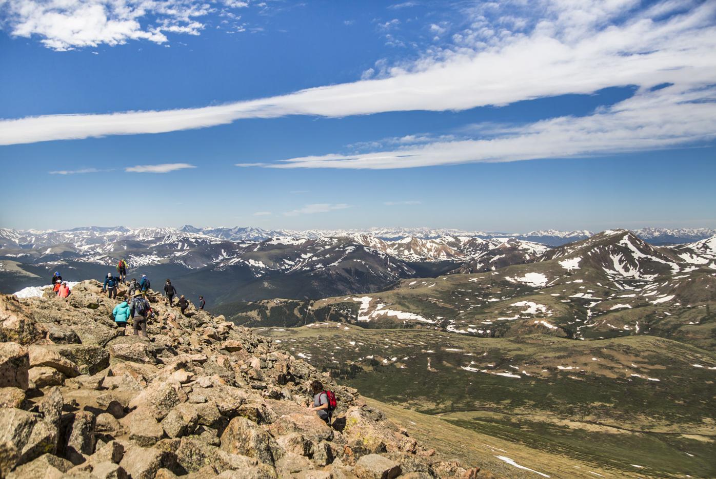 942 hikers on one mountain in one day: a glimpse into record busy year for Colorado 14ers