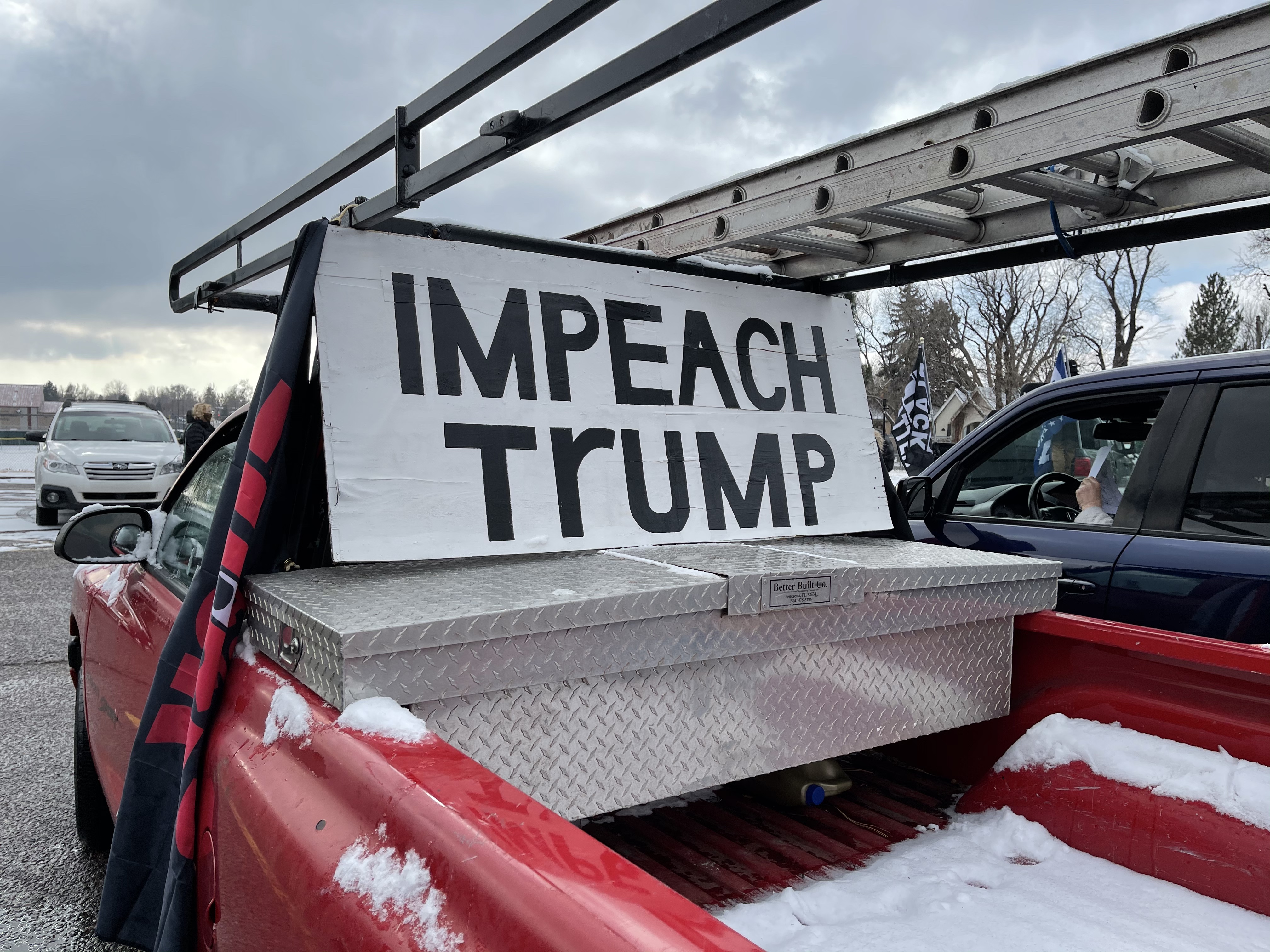 Hundreds call for Trump’s impeachment in Denver rally