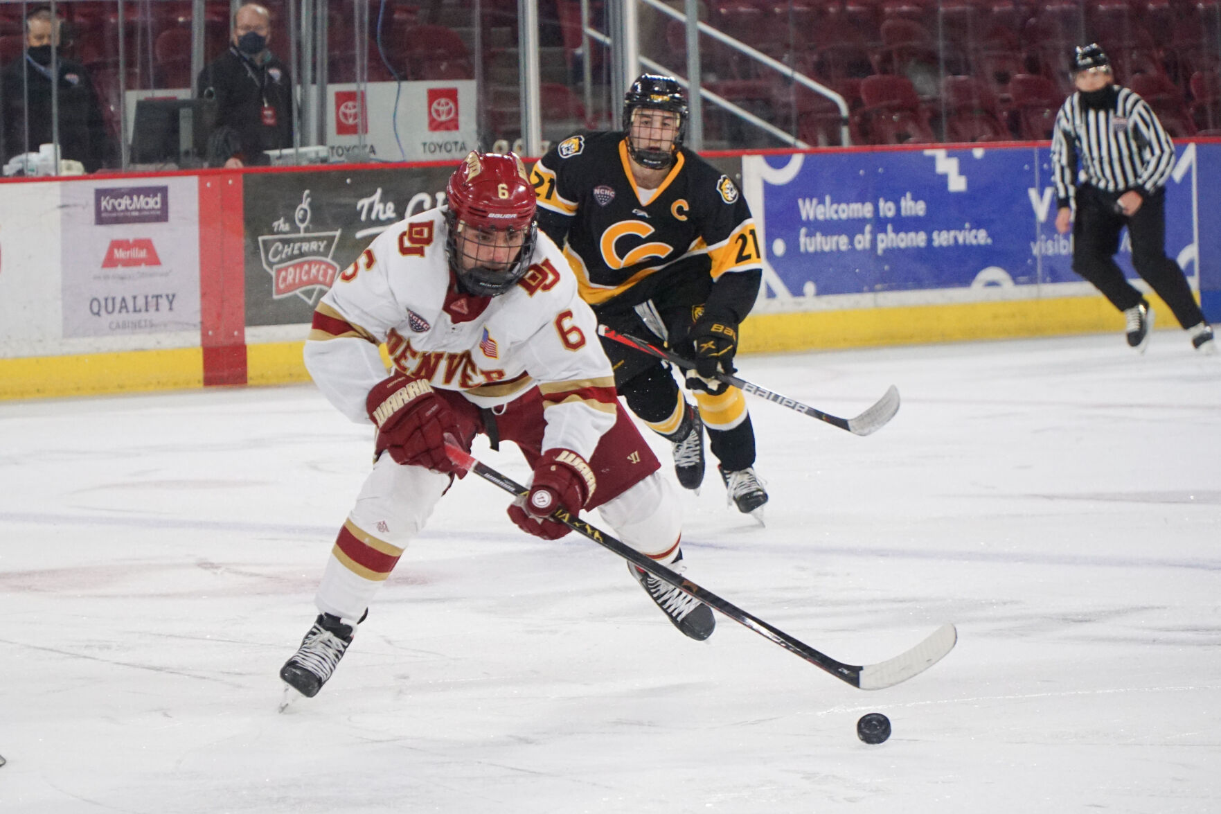 No. 14 Denver beats up Colorado College, earns split of weekend series