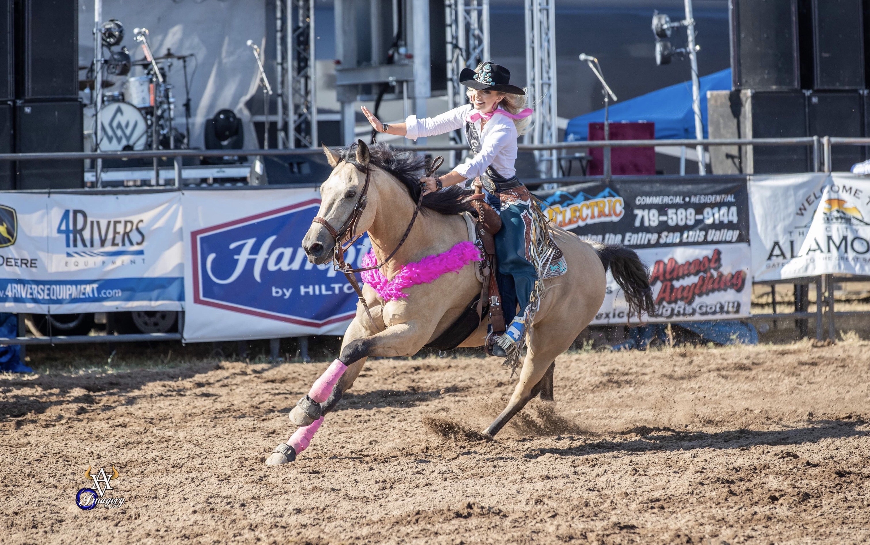Miss Rodeo Colorado Hailey Frederiksen is the first Rodeo Queen to serve consecutive terms as a result of the COVID-19 pandemic (Courtesy of Hailey Frederiksen)