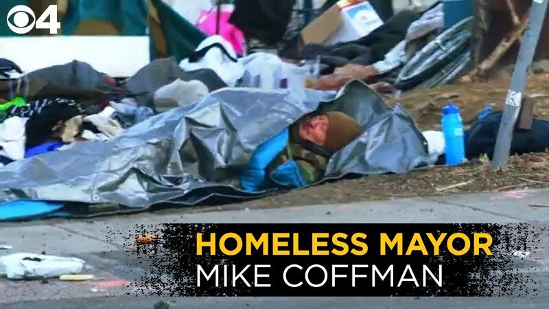 Aurora Mayor Mike Coffman poses as homeless for a week