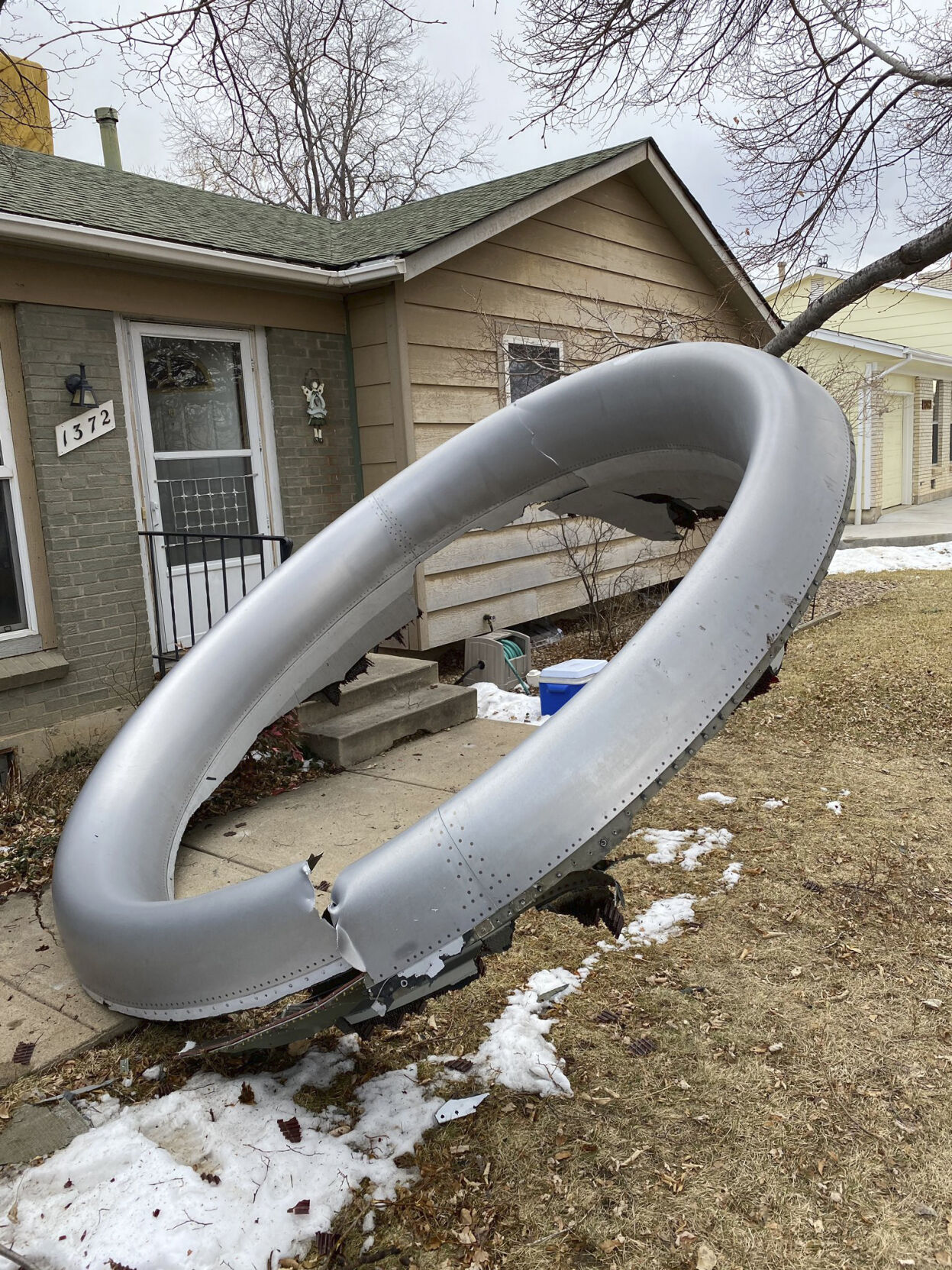 Emergency Landing Plane Debris