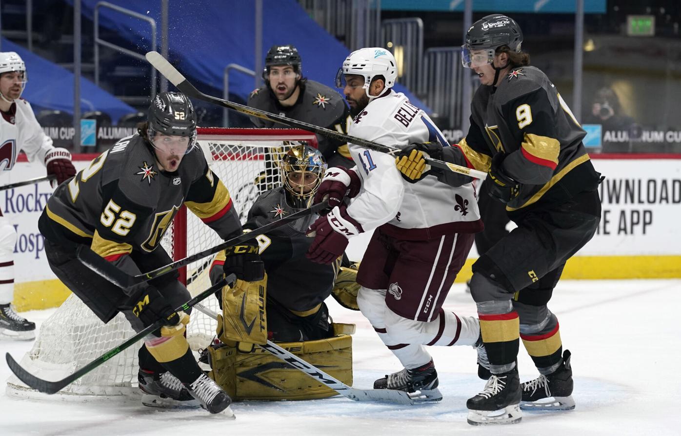 After outdoor game, Vegas evens four-game series with Colorado Avalanche at Ball Arena