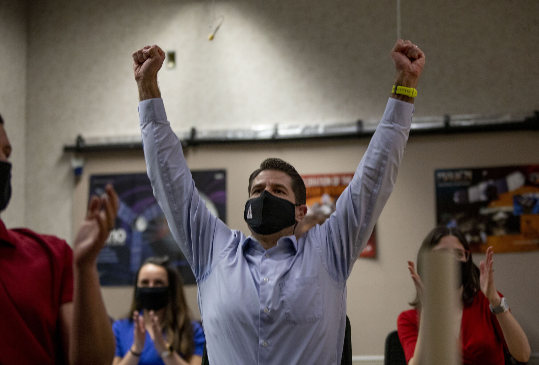 PHOTOS: Lockheed Martin employees celebrate Mars rover successful landing
