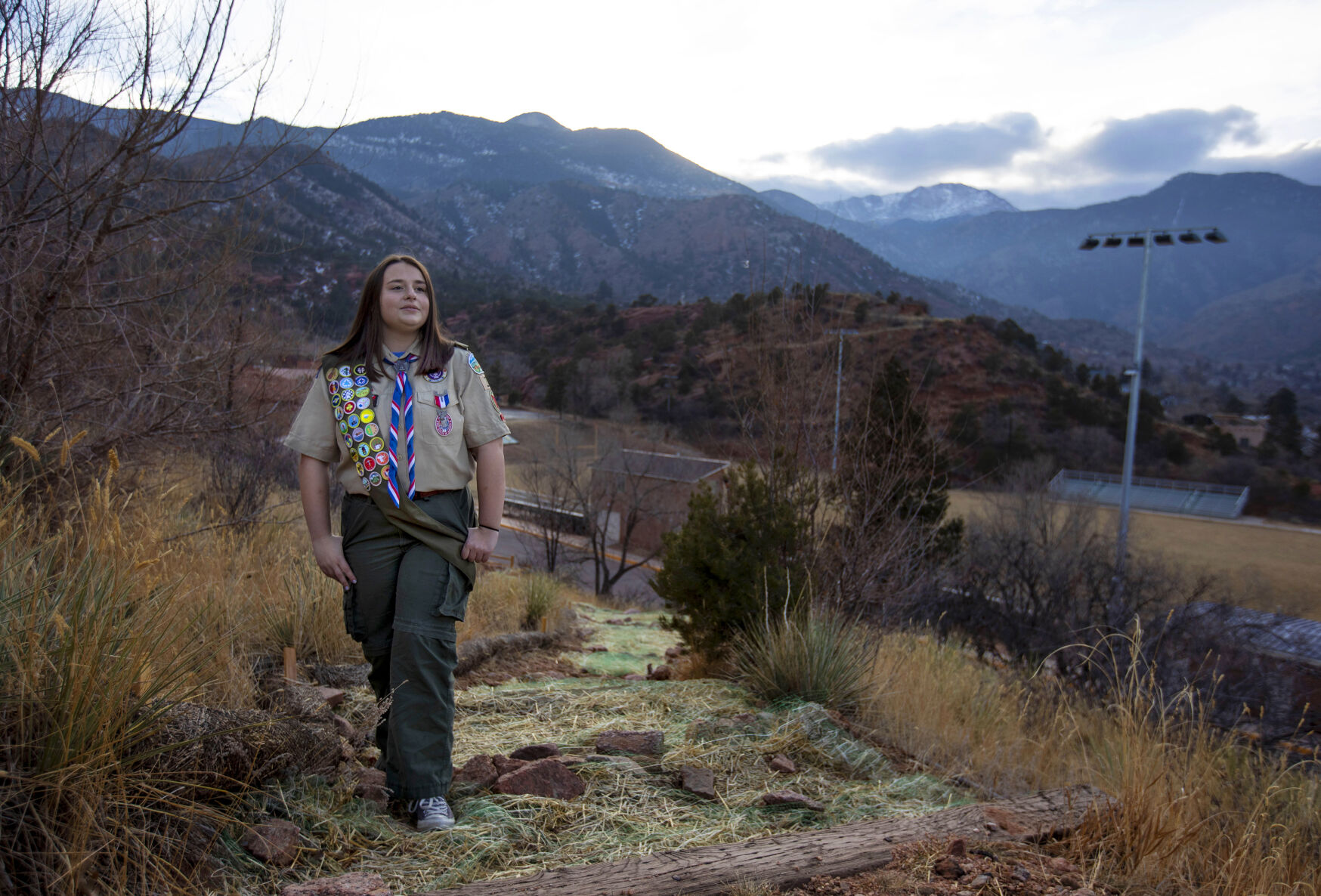 Manitou Springs teen makes history as part of inaugural female Eagle Scout class