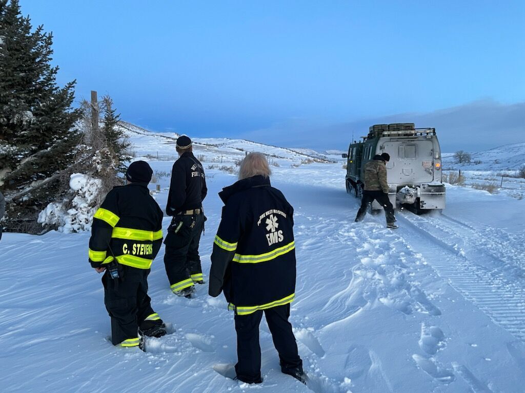 Colorado National Guardsmen provide assistance during weekend winter storm