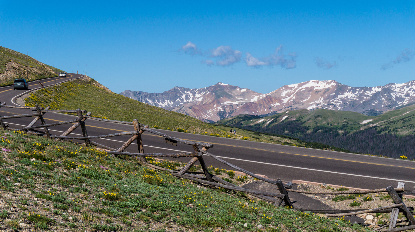 6. Drive North America’s Highest Continuous Paved Road at Rocky Mountain National ParkThis unique experience, as intense as it sounds, is a must-do when in Colorado. Winding through Rocky Mountain National Park, Trail Ridge Road is a 48-mile-long paved continuous highway, making it North America’s highest as it crosses the Continental Divide. At a peak elevation of 12,183 feet above sea level, drivers will see incredible views of iconic Rocky Mountain peaks, diverse wildlife thriving in the pristine environment, and colorful fields of wildflowers and other plant life throughout the green alpine tundra.Photo Credit: vermontalm (iStock).