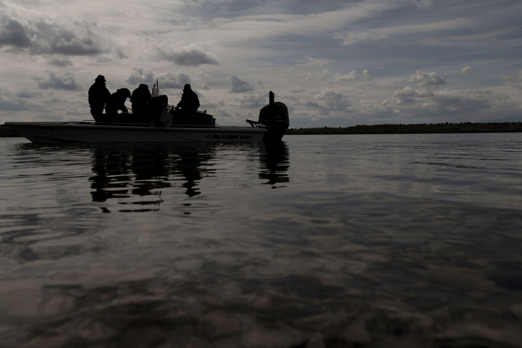 Colorado Parks and Wildlife conduct their version of March Madness, the annual walleye spawning operation at Pueblo Lake in Pueblo, Colo., on Tuesday, March 23, 2021. Colorado Parks and Wildlife's goal this year is 120 million eggs statewide, with roughly 30 million to come from Lake Pueblo. 
