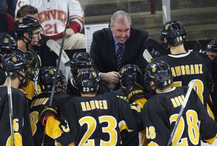 Colorado College hockey coach Mike Haviland