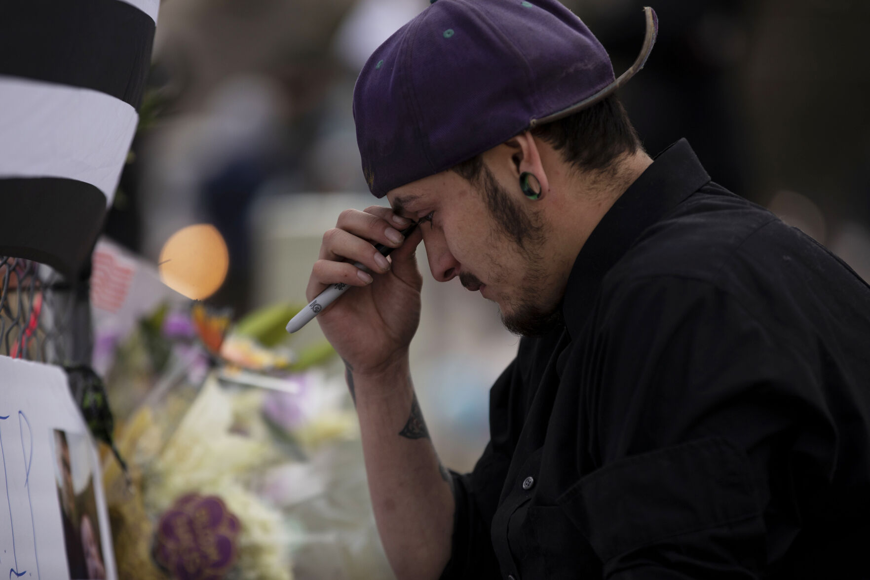Scenes from Boulder on Wednesday, after 10 people were killed in a shooting Monday including a police officer at King Soopers.(Chancey Bush/ The Gazette) (Chancey Bush)