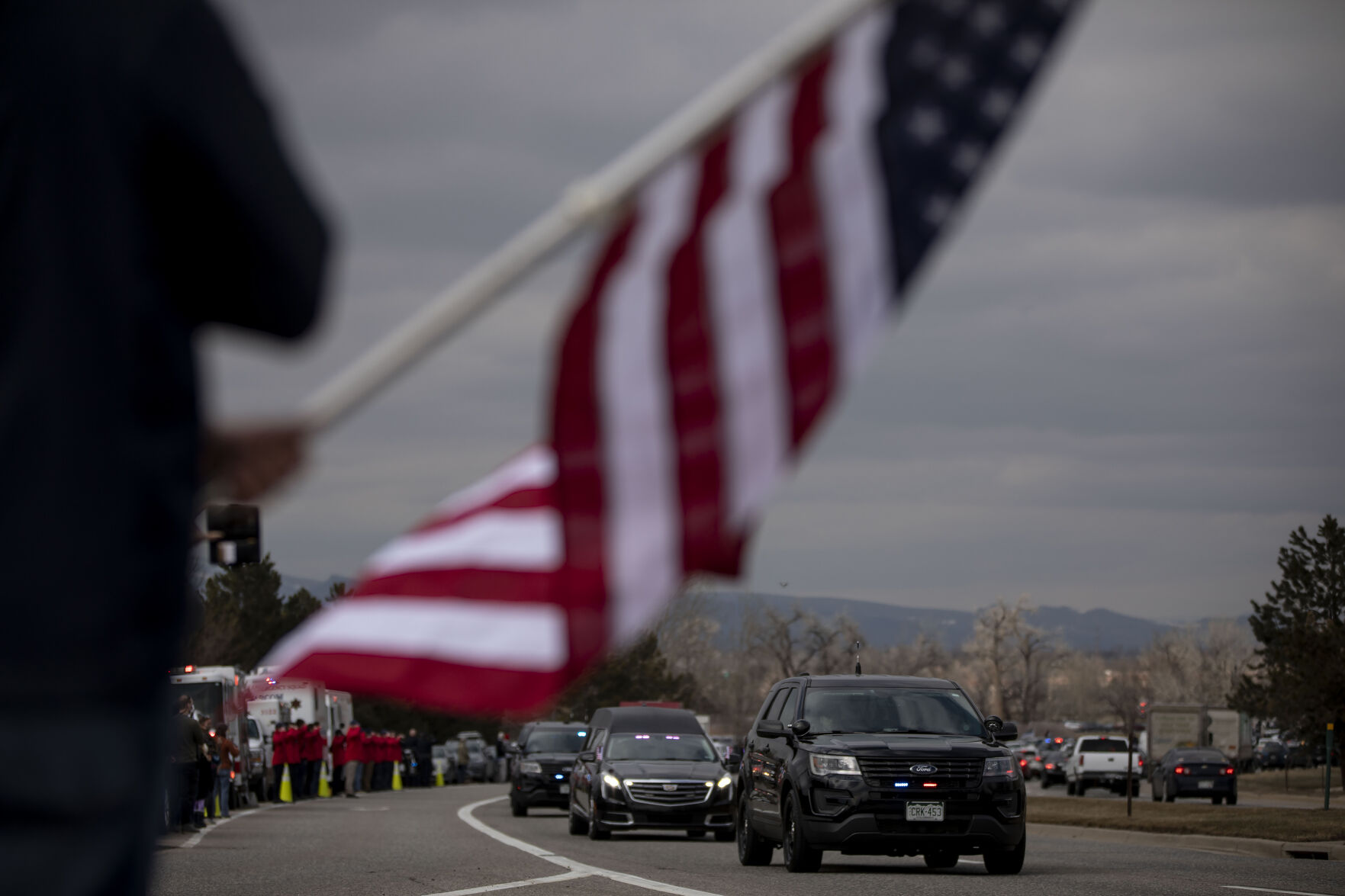 Scenes from Boulder on Wednesday, after 10 people were killed in a shooting Monday including a police officer at King Soopers.(Chancey Bush/ The Gazette) (Chancey Bush)