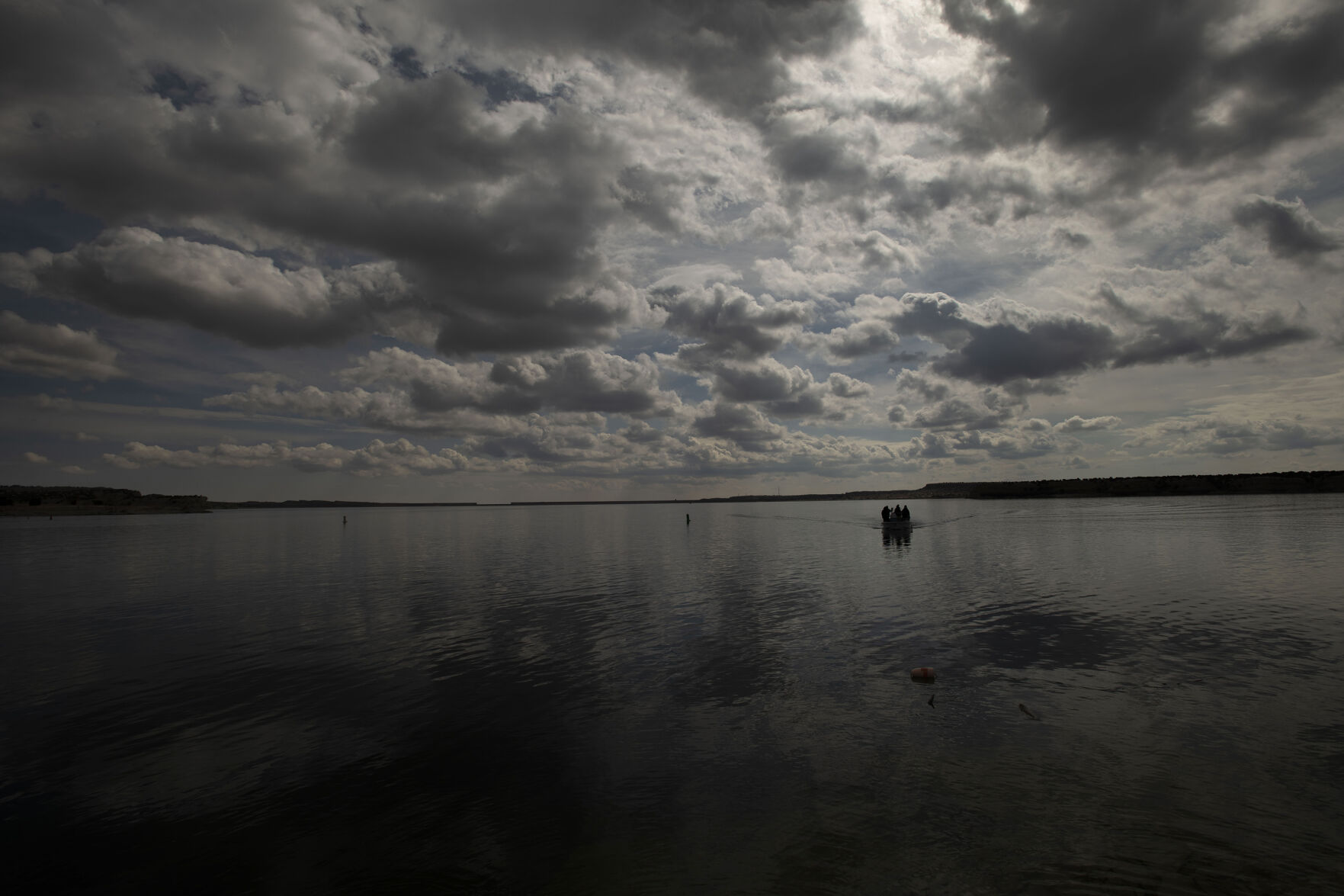 Colorado Parks and Wildlife conduct their version of March Madness, the annual walleye spawning operation at Pueblo Lake in Pueblo, Colo., on Tuesday, March 23, 2021. Colorado Parks and Wildlife's goal this year is 120 million eggs statewide, with roughly 30 million to come from Lake Pueblo. 