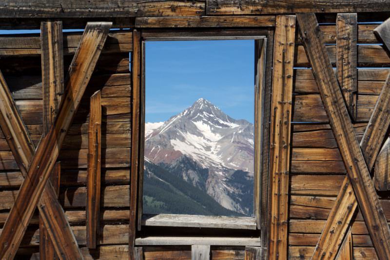 6. TellurideThe ghost town of Alta is nestled 10 miles from Telluride in the mountains at 11,800 feet above sea level. Alta (pictured) features only a few original buildings, but the high-alpine views make this ghost town worth visiting. Continue on Alta Lakes Road to visit pristine mountain lakes. Another ghost town for adventurers familiar with off-roading is Tomboy Ghost Town off of Imogene Pass.Author’s Note: Imogene Pass is a narrow, gravel mountain pass with steep drop-offs. It is recommended drivers who are experienced and comfortable with off-roading take this pass. Vehicles with 4WD and high clearance are required.Photo Credit: Adam Franco