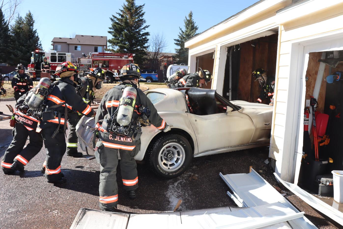 Three firefighters injured after vapor explosion in apartment garage