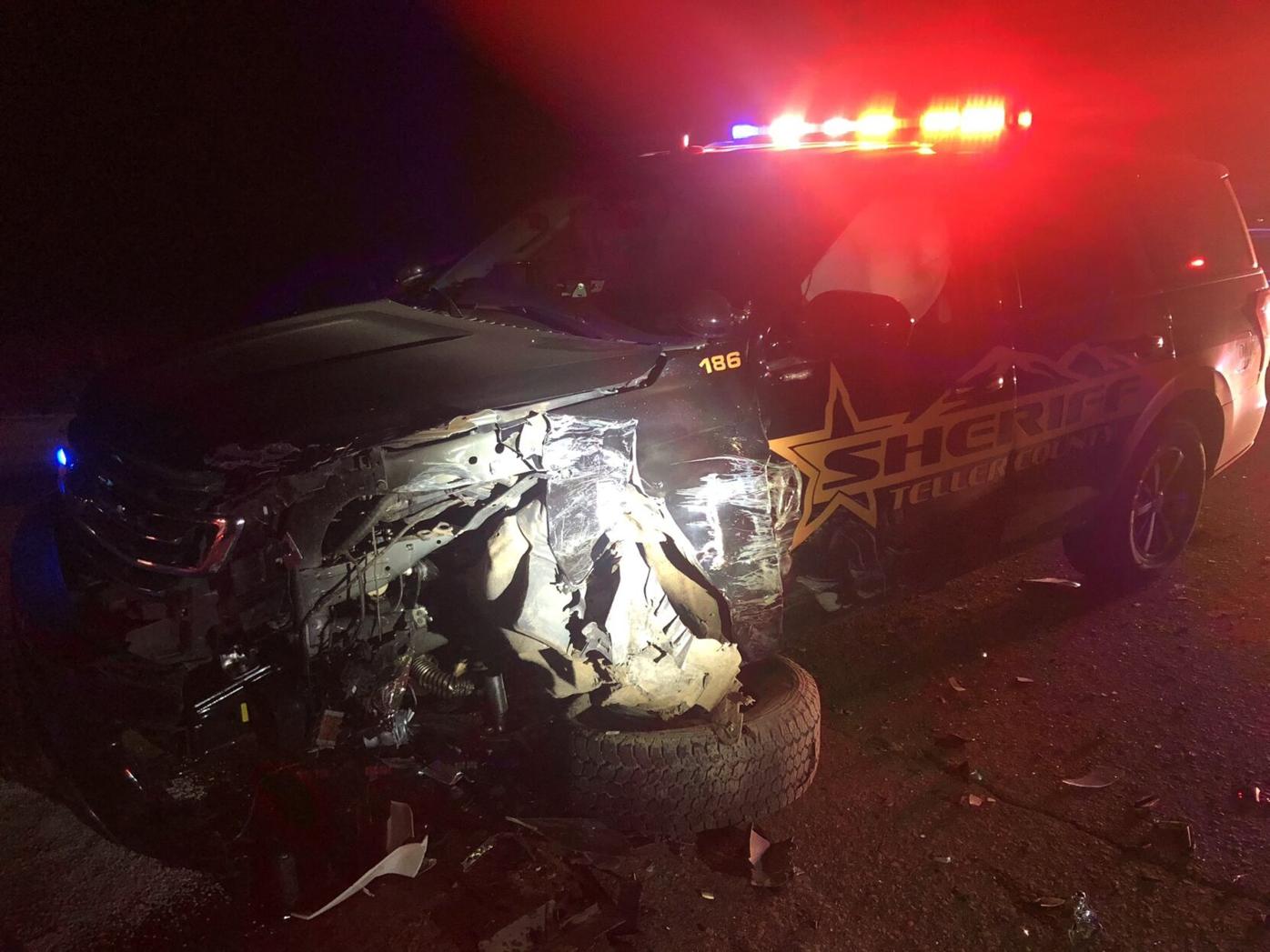 Teller County sheriff’s deputy sent to hospital following crash with suspected DUI driver