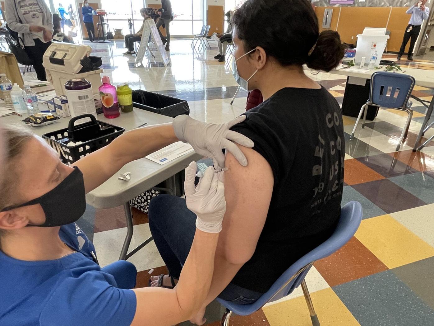 Denver Health, Denver Public Schools team up to host vaccination clinic in Green Valley Ranch