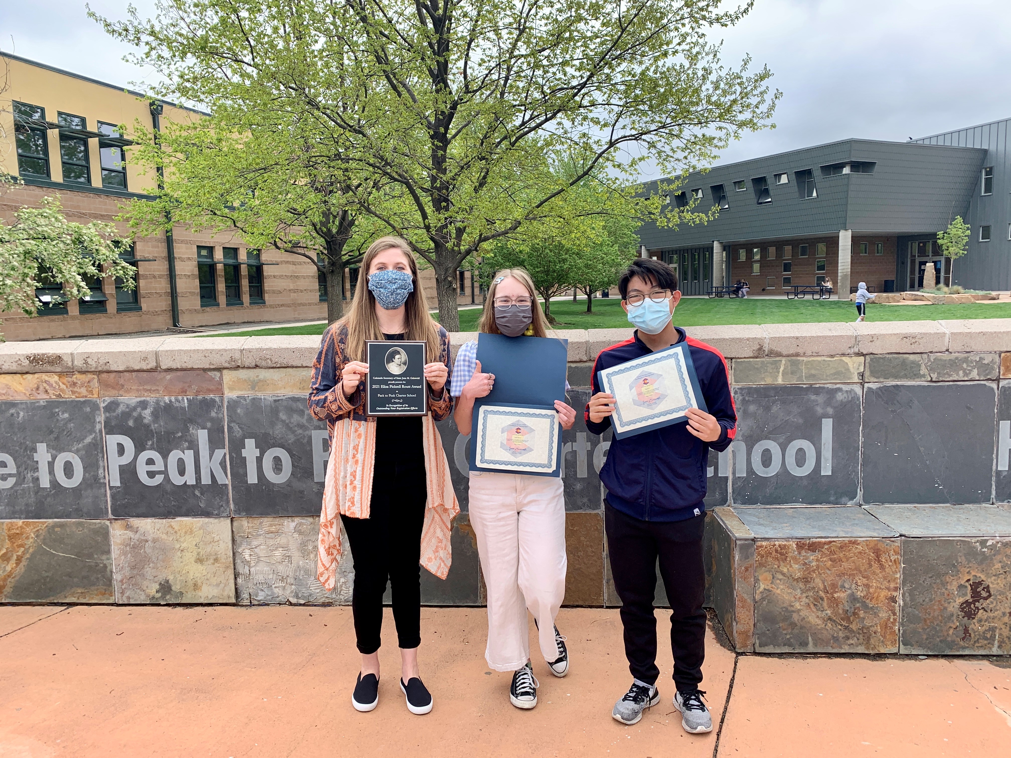 3 Colorado high schools win Secretary of State voter registration award