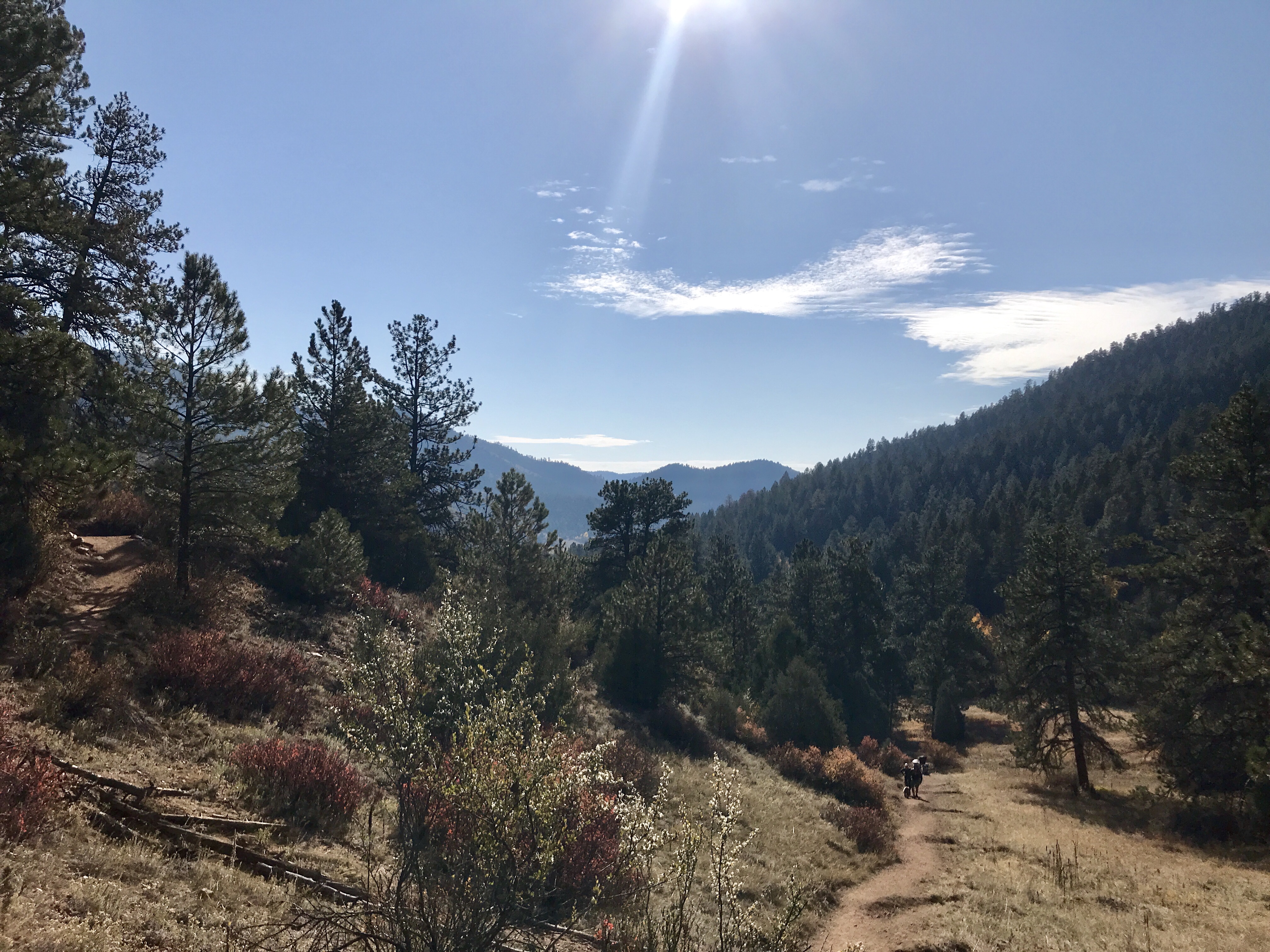 5. Beaver Ranch – ConiferThe Beaver Ranch Disc Golf Course was rated the #1 disc golf course in Colorado, boasting 41 baskets, two courses, and more in the Rocky Mountains.Hikers along the Eagle's View loop at Reynolds Park in Conifer. Photo Credit: Seth Boster, The Gazette.