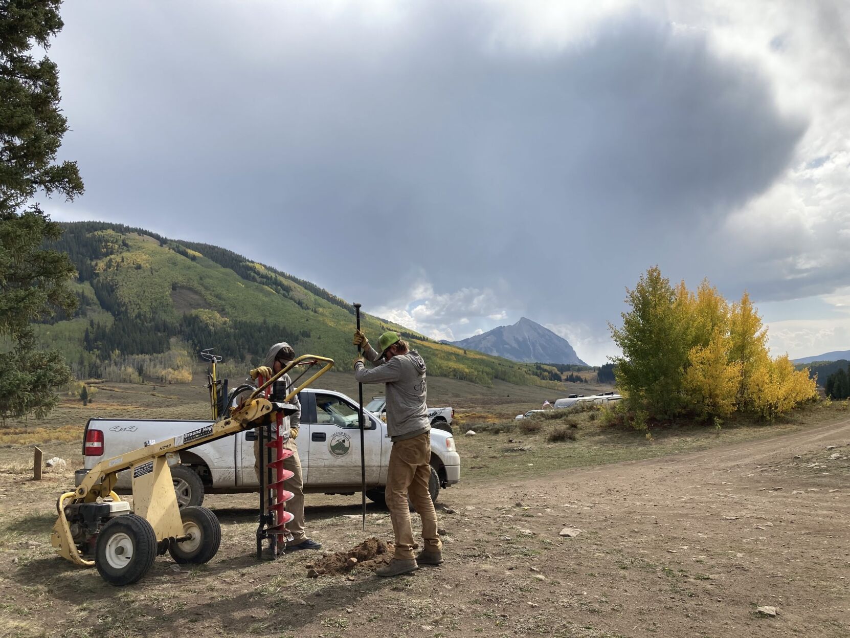 In an effort to curb inappropriate camping, designated sites are being developed around Crested Butte, complete with signs and fire pits. Photo courtesy Travel Crested Butte
