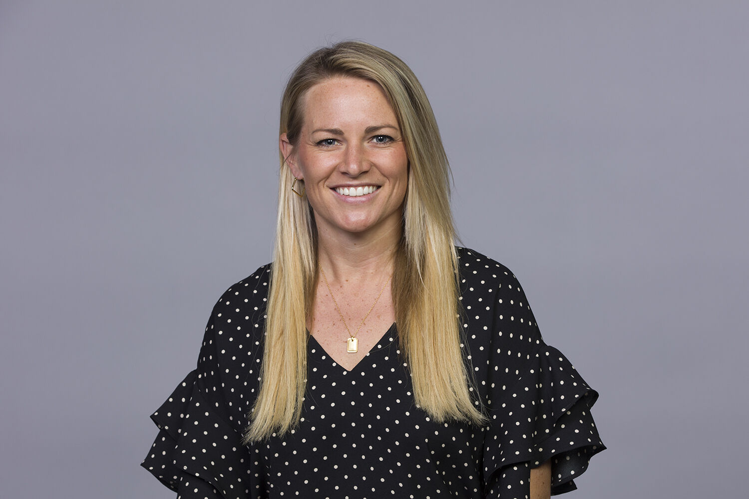 An image from April 29, 2021, of Kelly Kleine, who the Broncos hired Monday, May 17, as their executive director of football operations/special advisor to the general manager.
