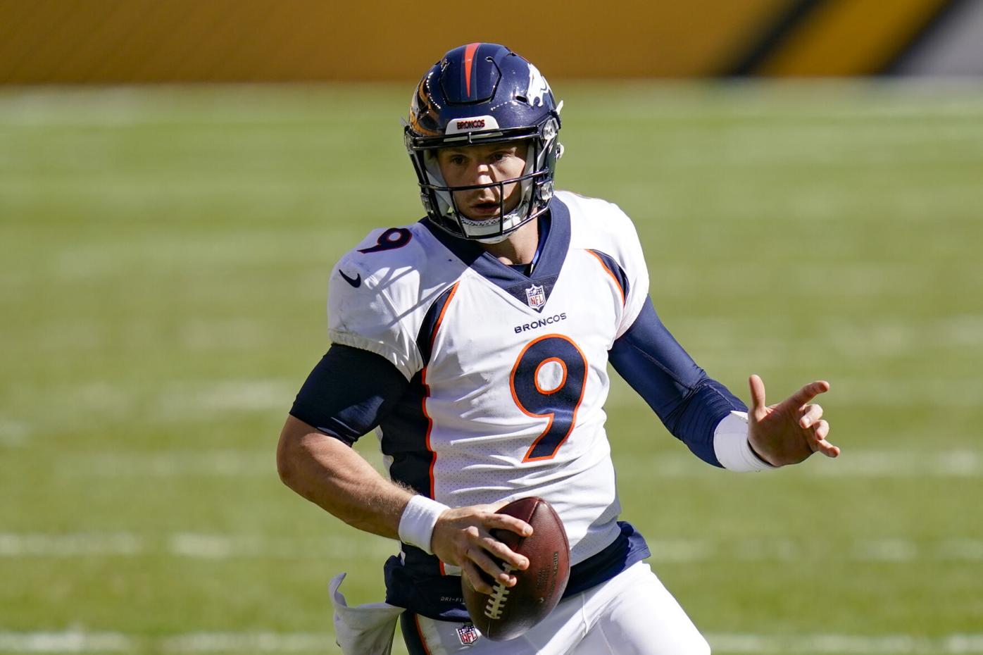 Denver Broncos release quarterback Jeff Driskel, sign tight end Eric Saubert