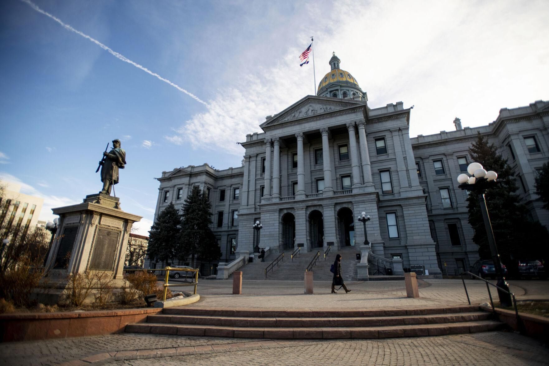 The Colorado state Capitol in Denver. (The Denver Gazette file)