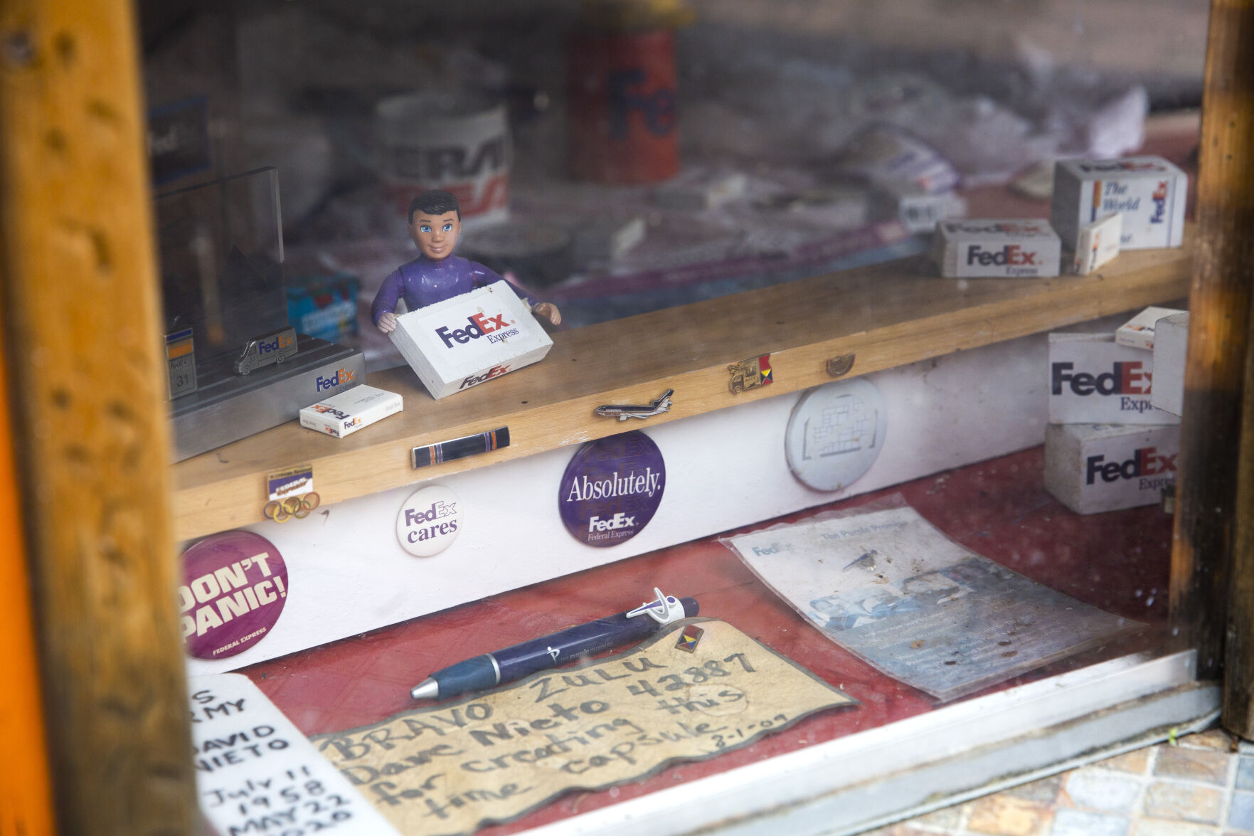 The inside of a miniature FedEx building at the Tiny Town and Railroad. (KatieKlannkatie.klann@gazette.comhttps://secure.gravatar.com/avatar/15e8af752374ad1abb67090ceaed3ec3?d=mm&r=g)