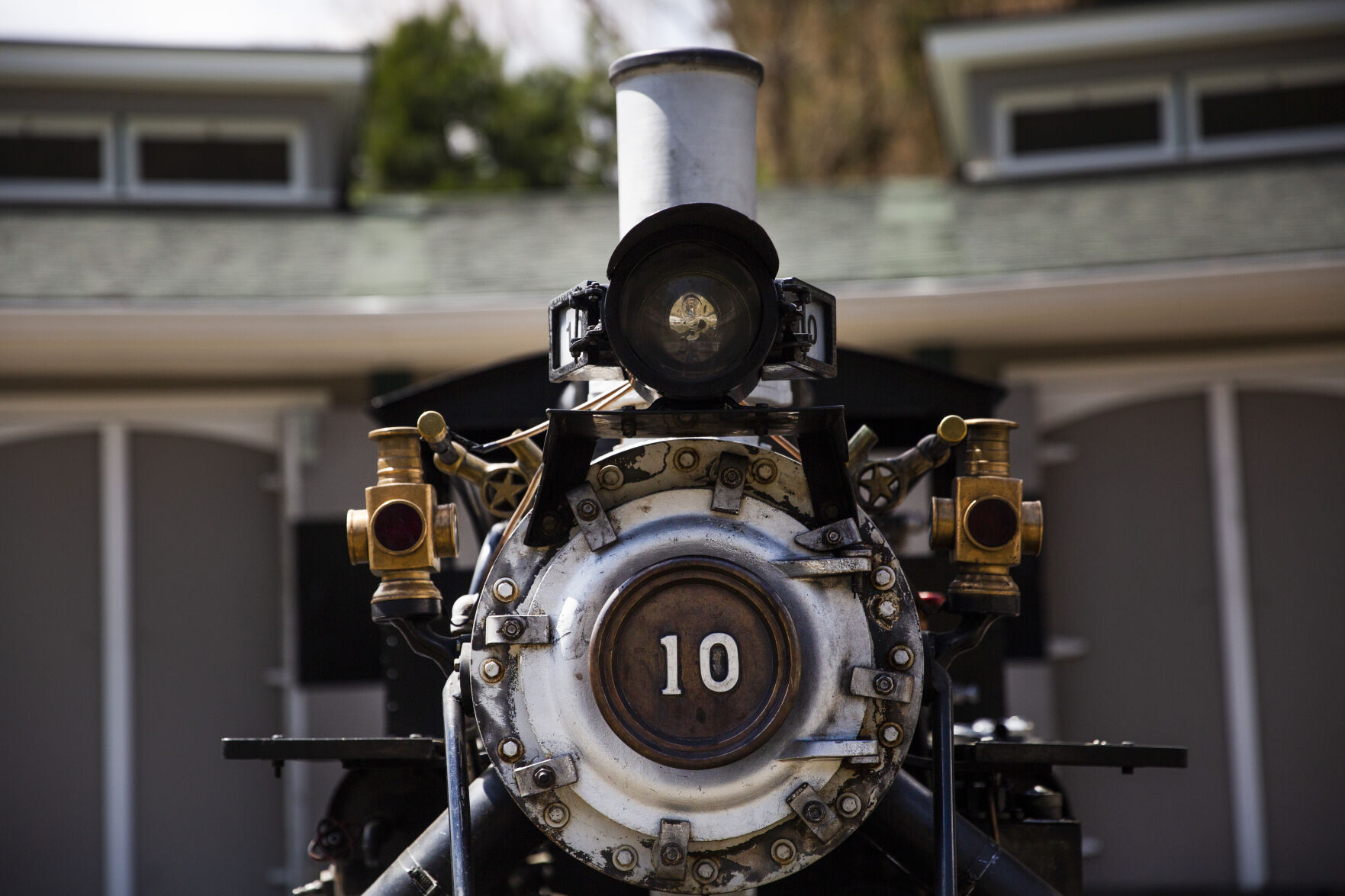 A steam-powered train named “Cinder Belle” sits on the tracks at the Tiny Town and Railroad. (KatieKlannkatie.klann@gazette.comhttps://secure.gravatar.com/avatar/15e8af752374ad1abb67090ceaed3ec3?d=mm&r=g)