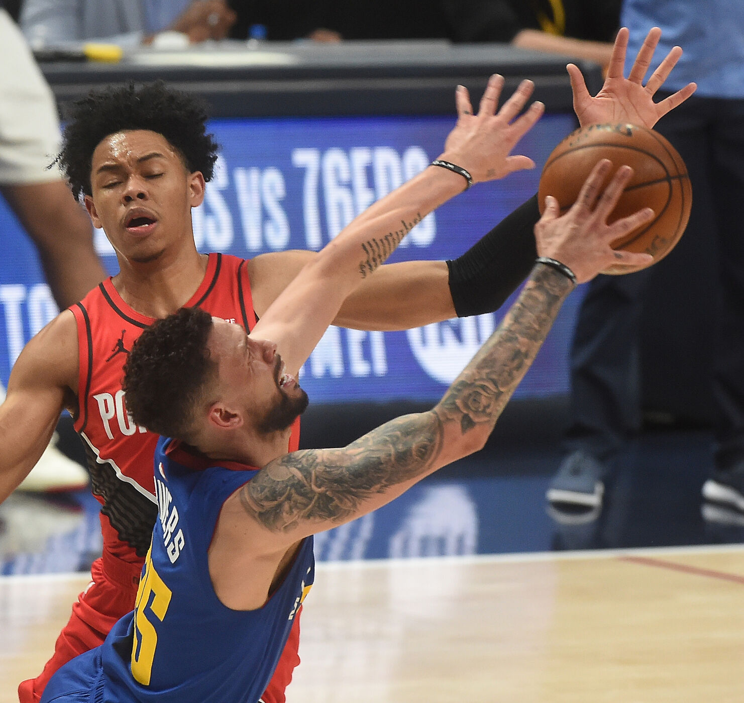 Denver Nuggets looking for more ball movement, bodies moving heading into Game 2 vs. Portland